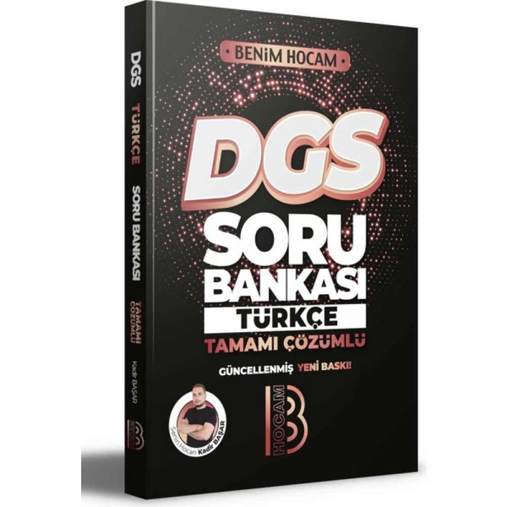 Benim Hocam Yayınları 2023 DGS Türkçe Tamamı Çözümlü Soru Bankası DGS Fiyatı