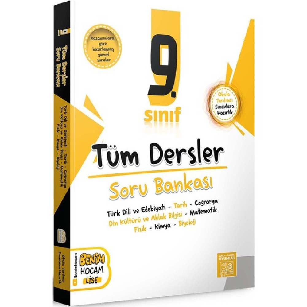 Benim Hocam Yayınları 2024 9. Sınıf Tüm Dersler Soru Bankası Tüm Dersler Fiyatı