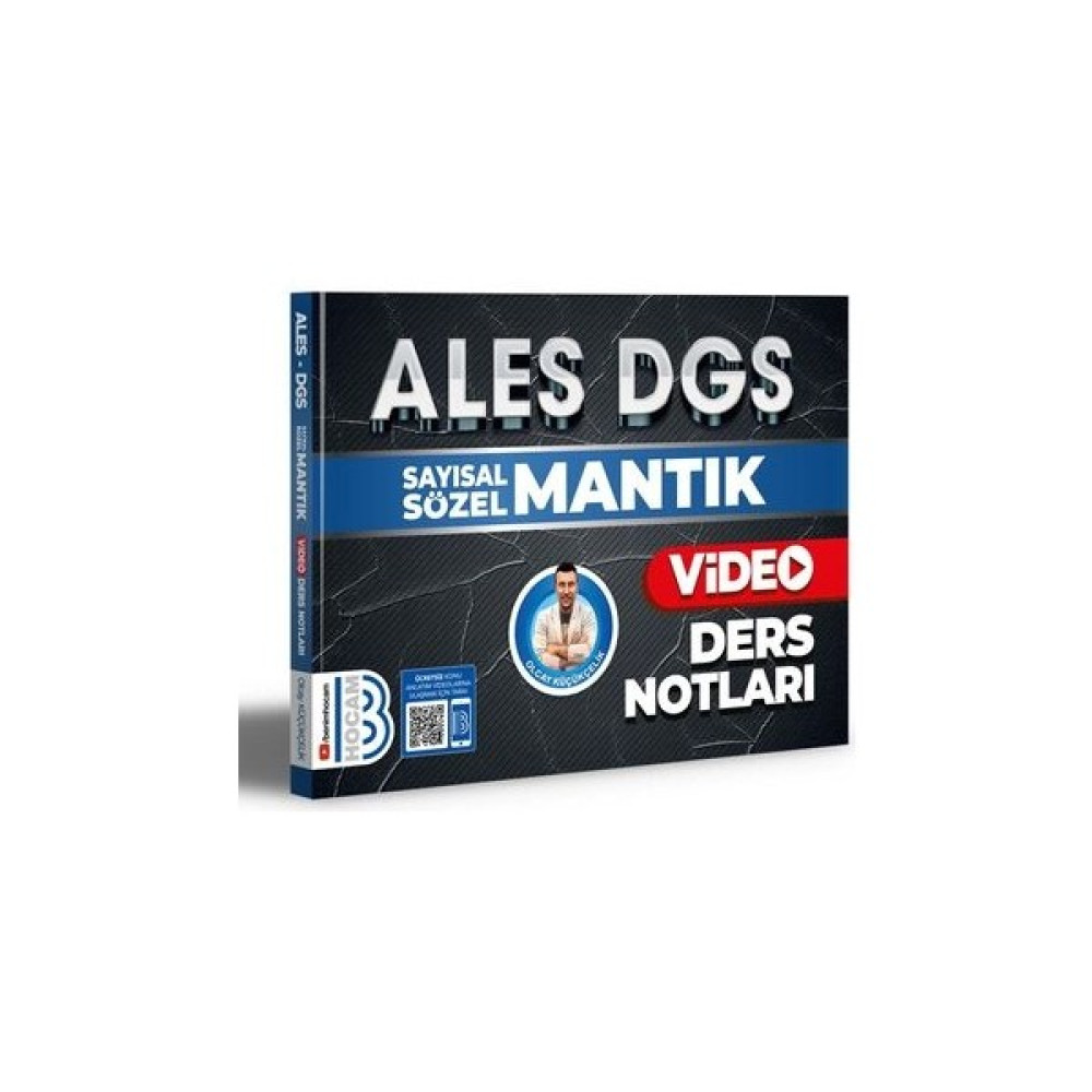 Benim Hocam Yayınları 2024 ALES DGS Sayısal Sözel Mantık Video Ders Notları ALES Fiyatı