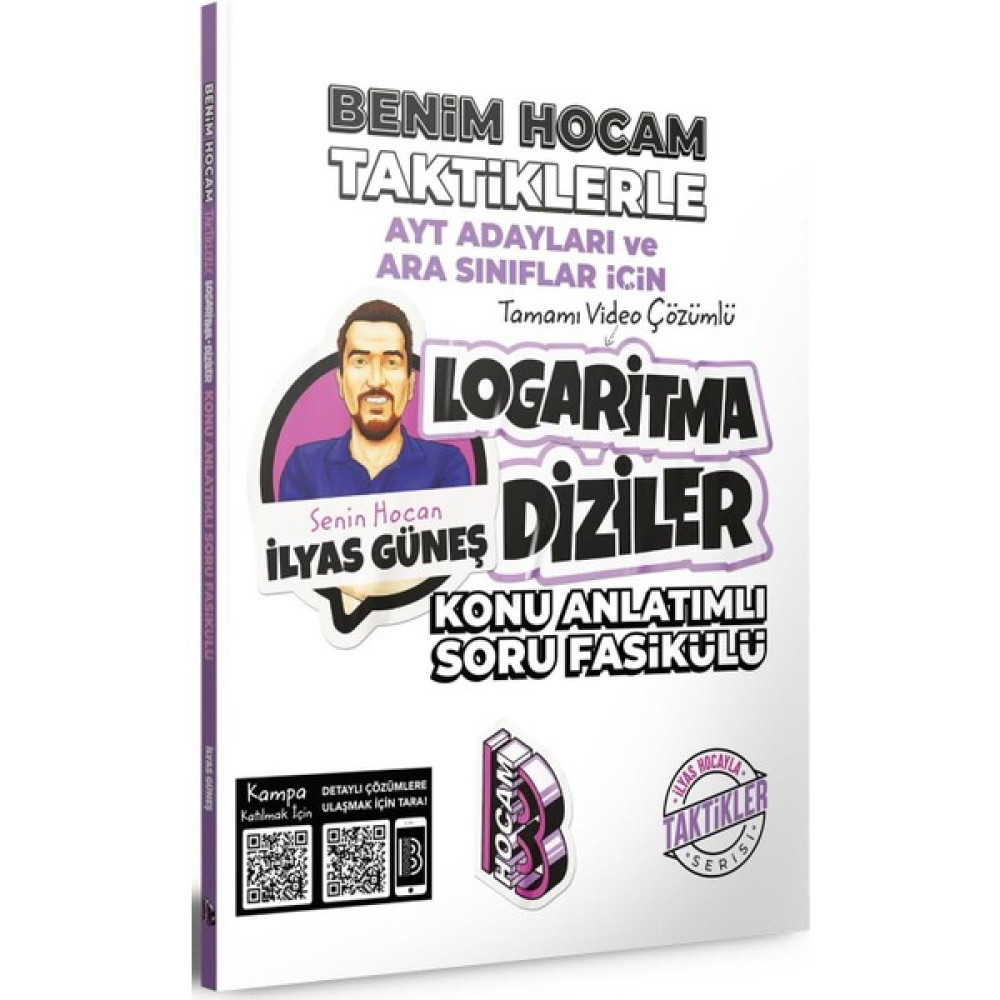 Benim Hocam Yayınları 2024 AYT Adayları ve Ara Sınıflar Için Taktiklerle Logaritma Diziler Konu Anlatımlı Soru Fasikülü Temel Yeterlilik Testi (TYT) Fiyatı
