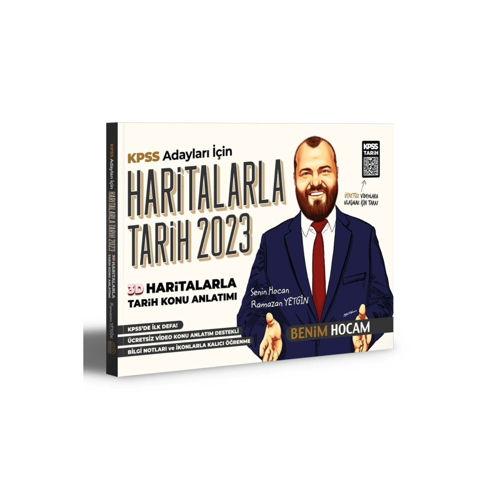 Benim Hocam Yayınları 2024 Kpss 3d Haritalarla Tarih Konu Anlatımı Ders Sınav Kitapları Fiyatı