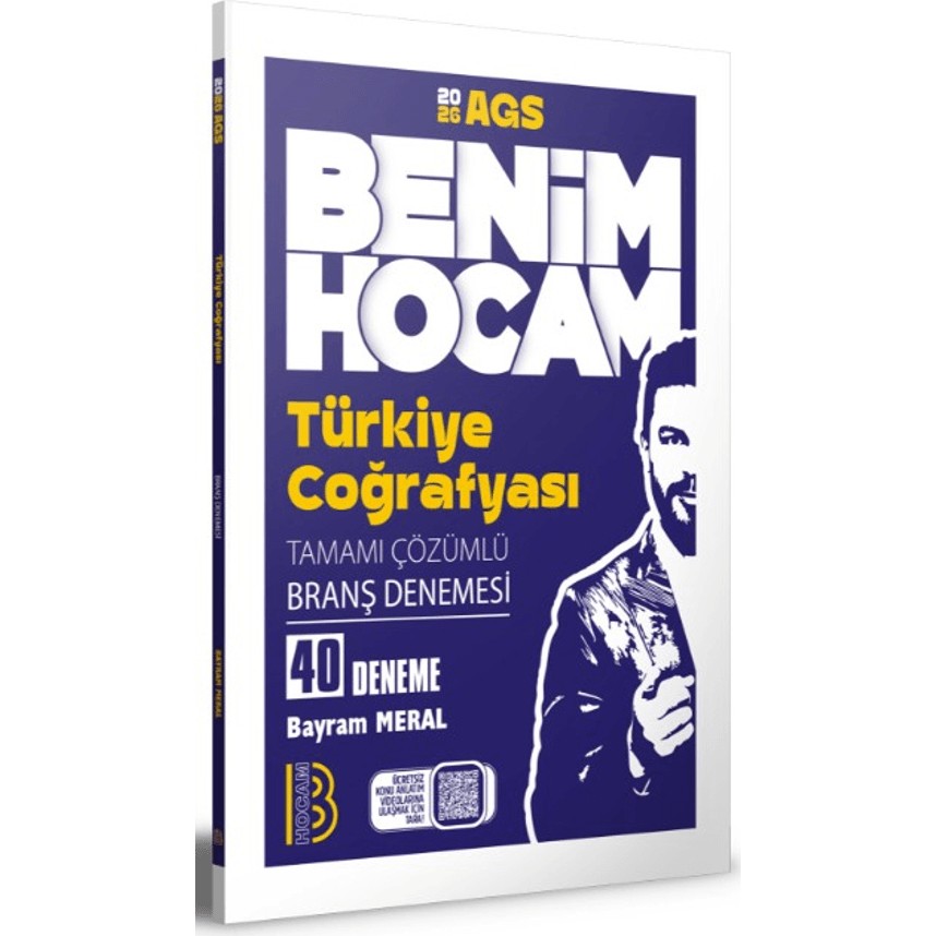 Benim Hocam Yayınları 2026 Ags Türkiye Coğrafyası Tamamı Çözümlü 40 Branş Deneme Görevde Yükselme Sınavları Kitapları Fiyatı