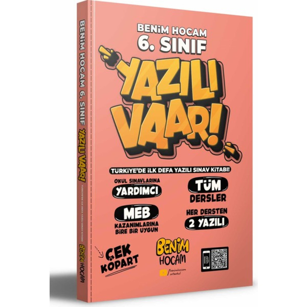 Benim Hocam Yayınları 6. Sınıf Tüm Dersler Yazılı Var Kaynak Kitapları Fiyatı