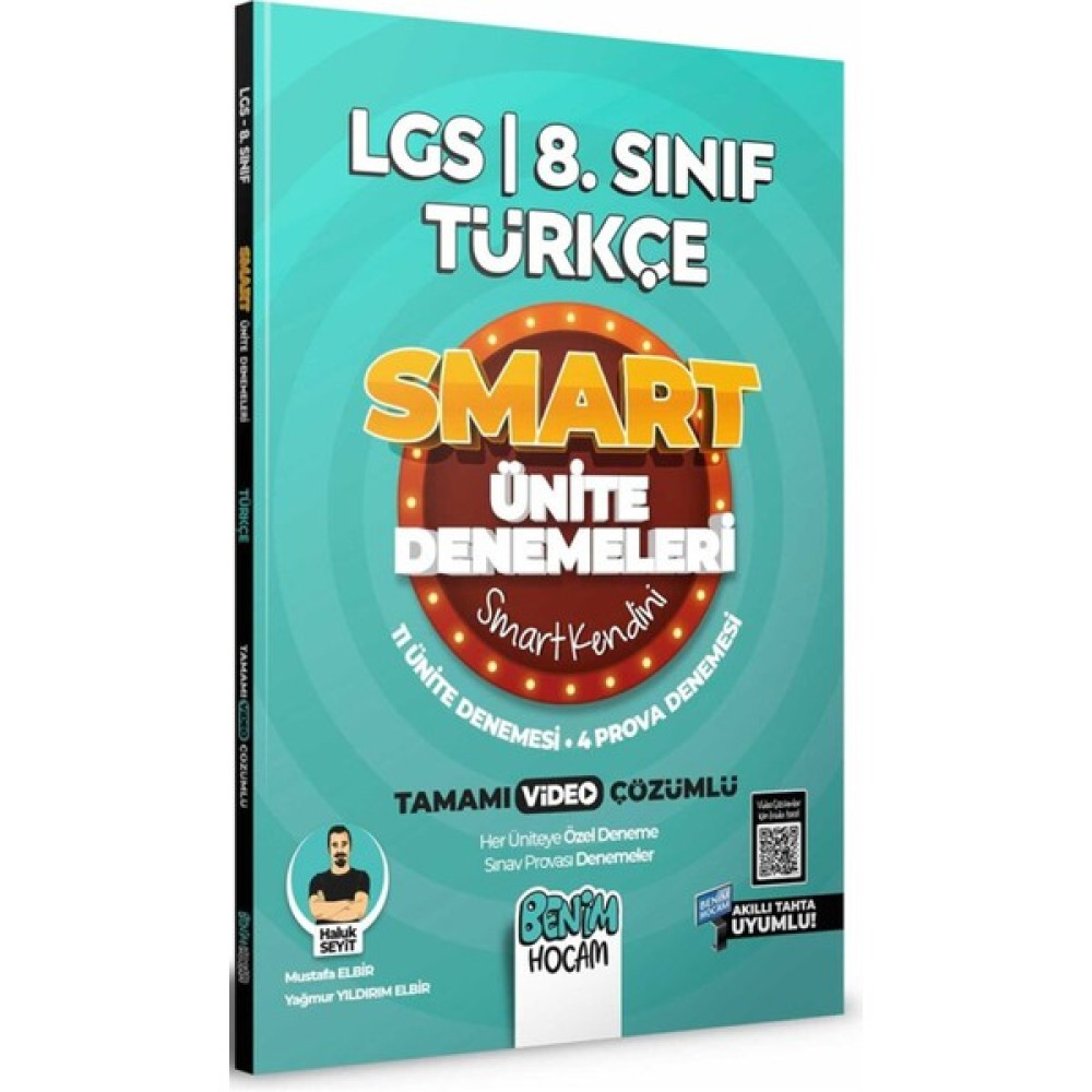 Benim Hocam Yayınları 8. Sınıf LGS Smart Türkçe Deneme Sınavları Kaynak Kitapları Fiyatı