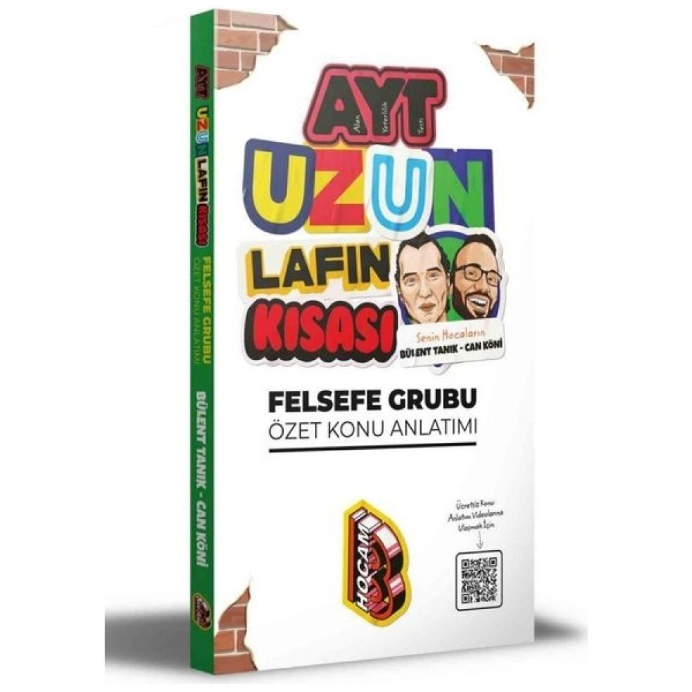 Benim Hocam Yayınları AYT Felsefe Grubu Uzun Lafın Kısası Özet Konu Anlatımı Kaynak Kitapları Fiyatı