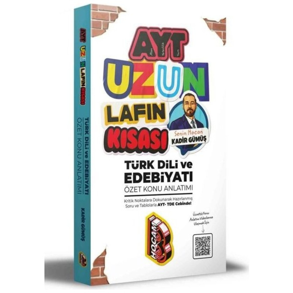 Benim Hocam Yayınları AYT Türk Dili ve Edebiyatı Uzun Lafın Kısası Özet Konu Anlatımı Kaynak Kitapları Fiyatı
