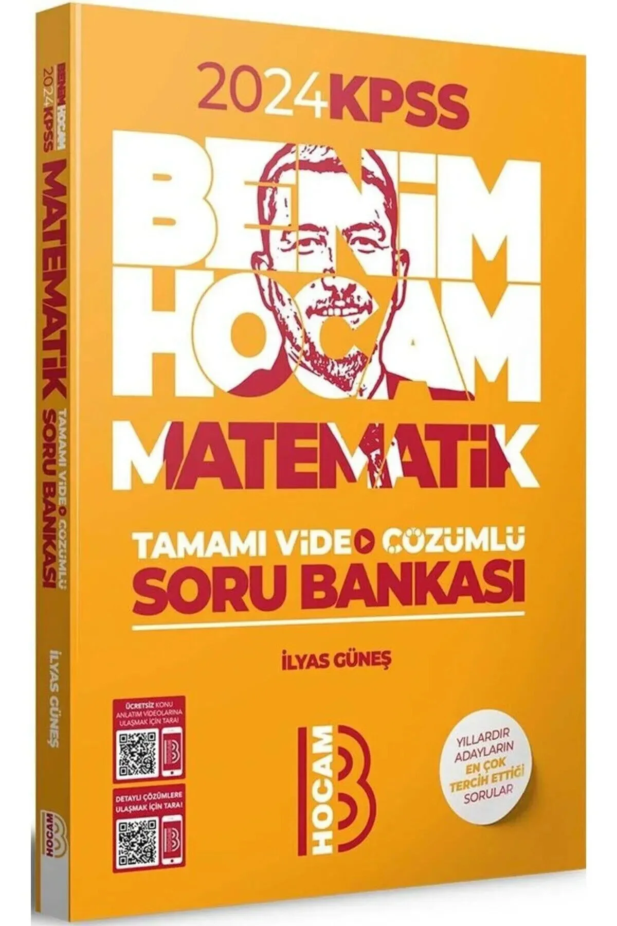 Benim Hocam Yayınları Benim Hocam 2024 Kpss Matematik Tamamı Video Çözümlü Soru Bankası" Ders Sınav Kitapları Fiyatı