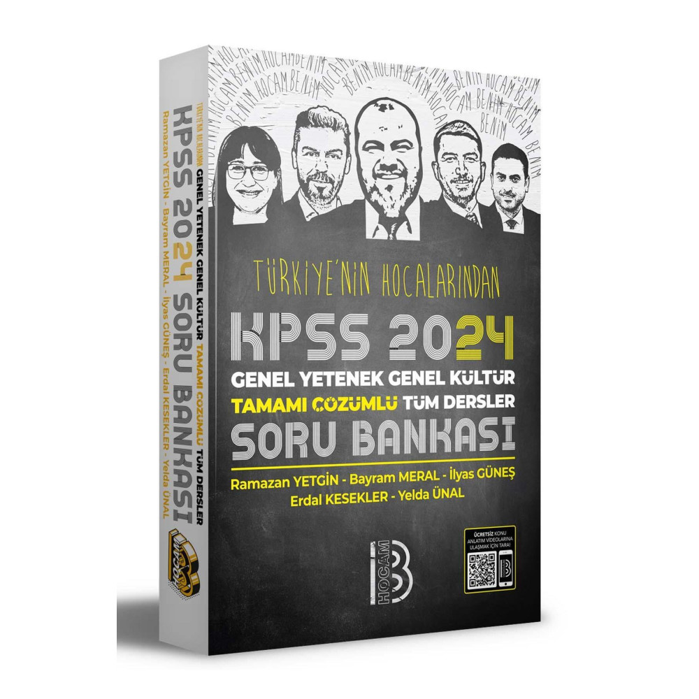 Benim Hocam Yayınları Benim Hocam 2024 KPSS Türkiye nin Hocalarından GY-GK Tamamı Çözümlü Tüm Dersler Soru Bankası Ders Sınav Kitapları Fiyatı
