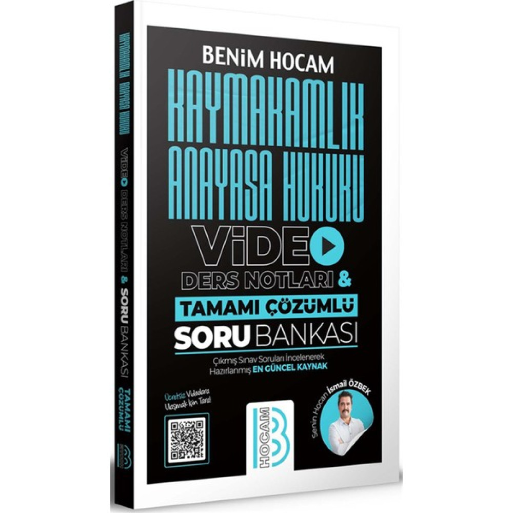 Benim Hocam Yayınları Benim Hocam Kaymakamlık Anayasa Hukuku Video Ders Notları ve Tamamı Çözümlü Soru Bankası Görevde Yükselme Sınavları Kitapları Fiyatı