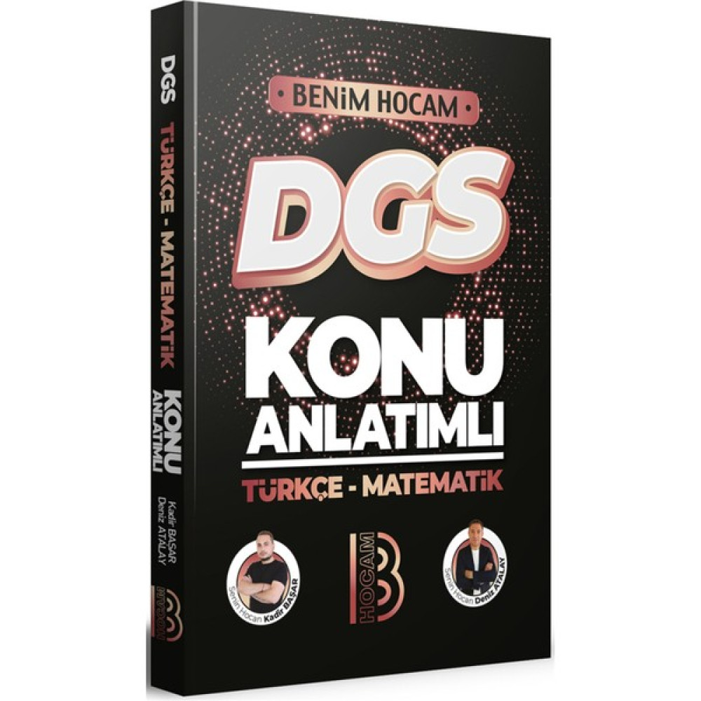 Benim Hocam Yayınları DGS 2023 Türkçe Matematik Konu Anlatımı DGS Fiyatı