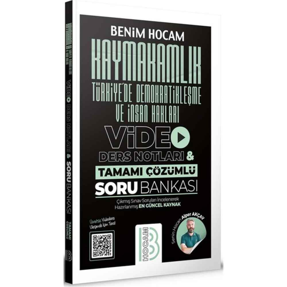 Benim Hocam Yayınları Kaymakamlık Türkiye'de Demokratikleşme ve Insan Hakları Video Ders Notları Soru Bankası Görevde Yükselme Sınavları Kitapları Fiyatı