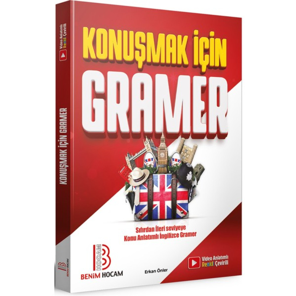 Benim Hocam Yayınları Konuşmak Için Sıfırdan Ileri Seviyeye Konu Anlatımlı Ingilizce Gramer YDS Fiyatı