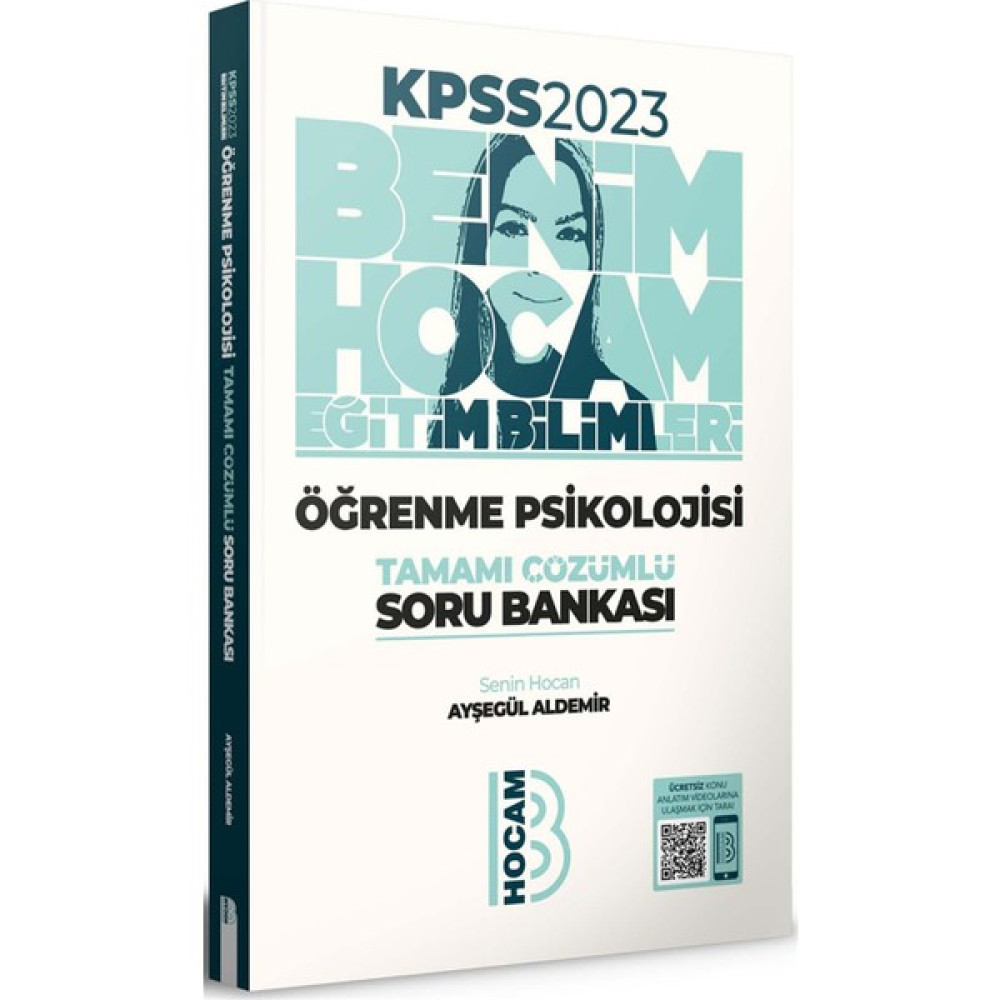 Benim Hocam Yayınları KPSS 2023 Eğitim Bilimleri Öğrenme Psikolojisi Tamamı Çözümlü Soru Bankası KPSS Fiyatı
