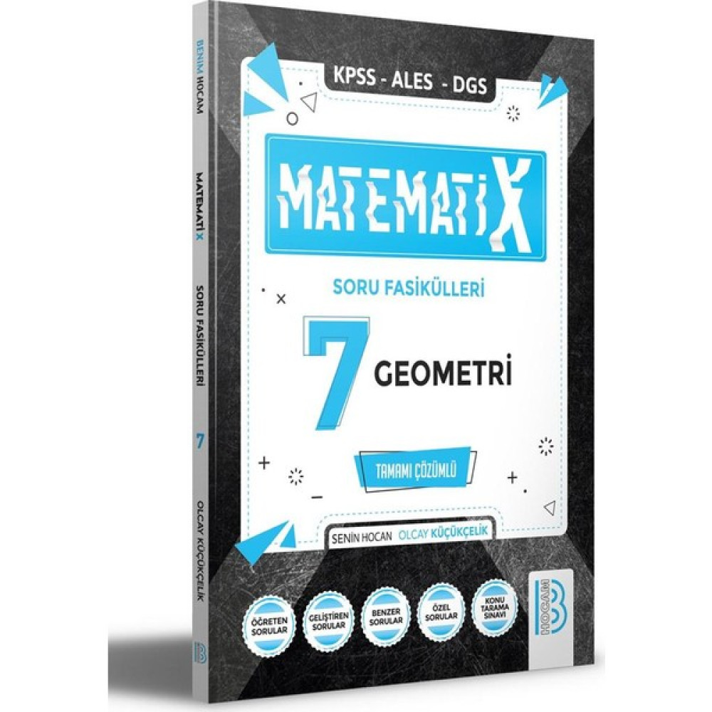 Benim Hocam Yayınları KPSS ALES DGS Matematix Soru Fasikülleri 7 Coğrafya Fiyatı