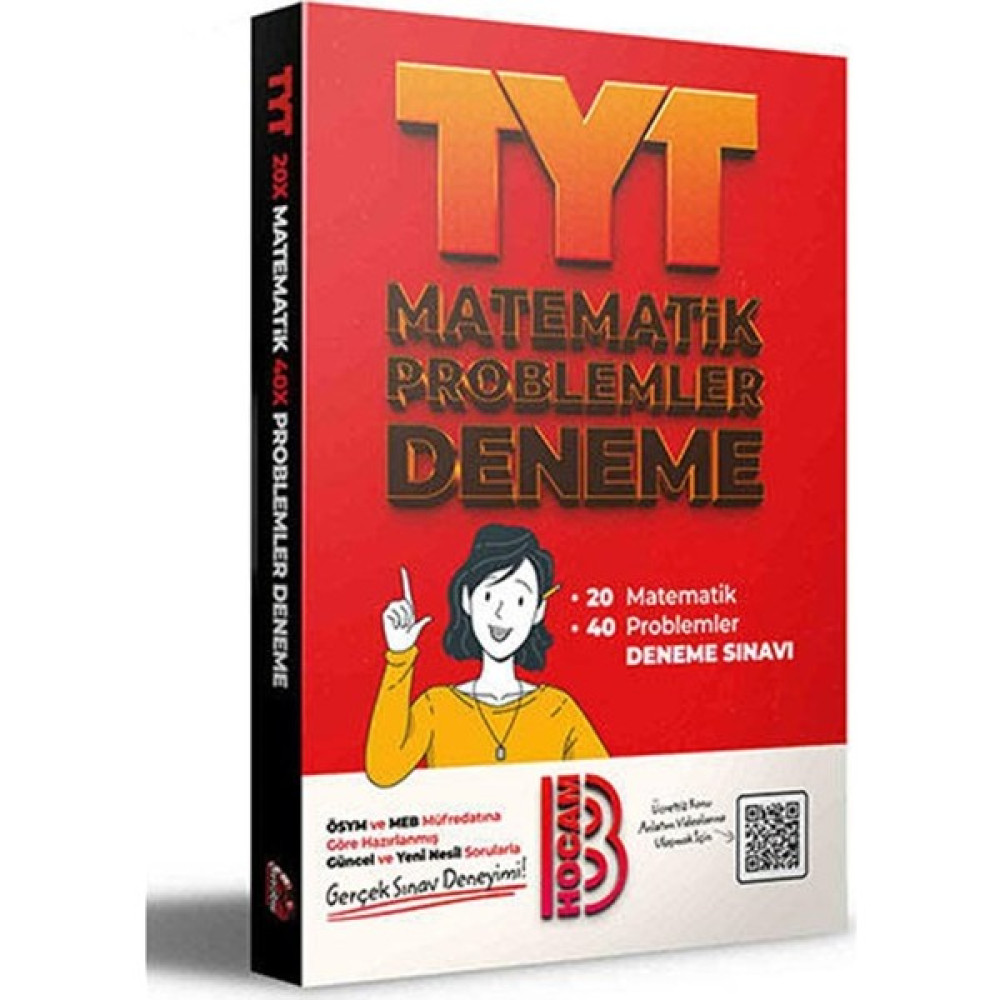 Benim Hocam Yayınları TYT 20 Matematik 40 Problemler Deneme Temel Yeterlilik Testi (TYT) Fiyatı