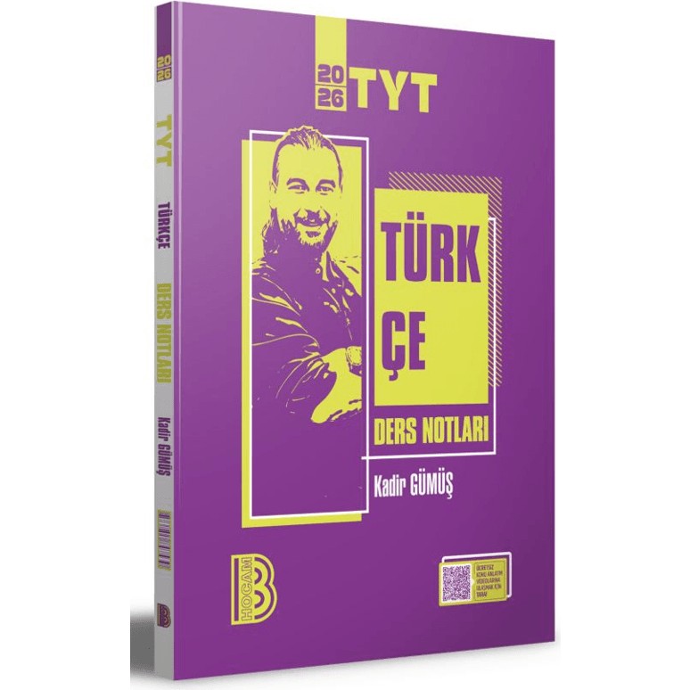 Benim Hocam Yayınları TYT Türkçe Ders Notları Üniversite Hazırlık 256 Sayfa Kadir Gümüş Temel Yeterlilik Testi (TYT) Fiyatı