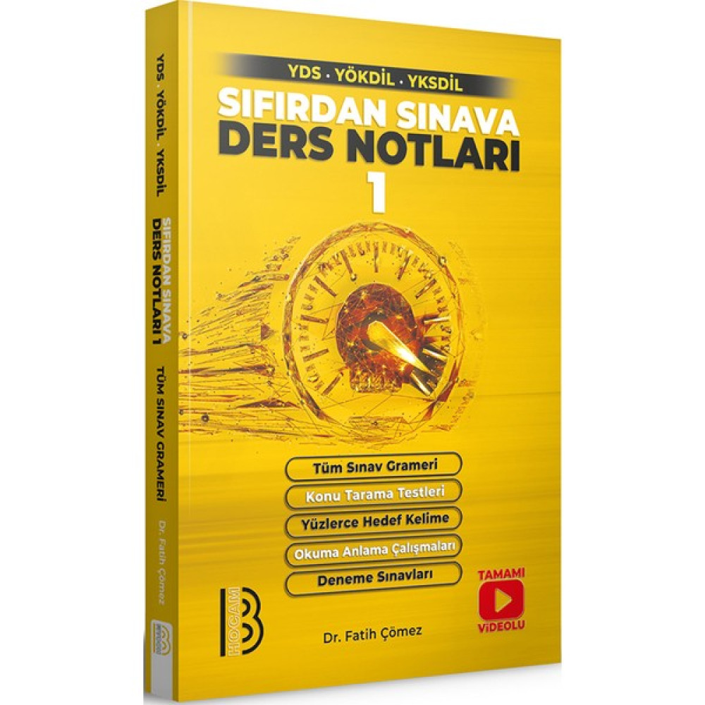 Benim Hocam Yayınları YDS - YÖKDİL - YKSDİL Sıfırdan Sınava Ders Notları 1 Sosyal Bilgiler Fiyatı
