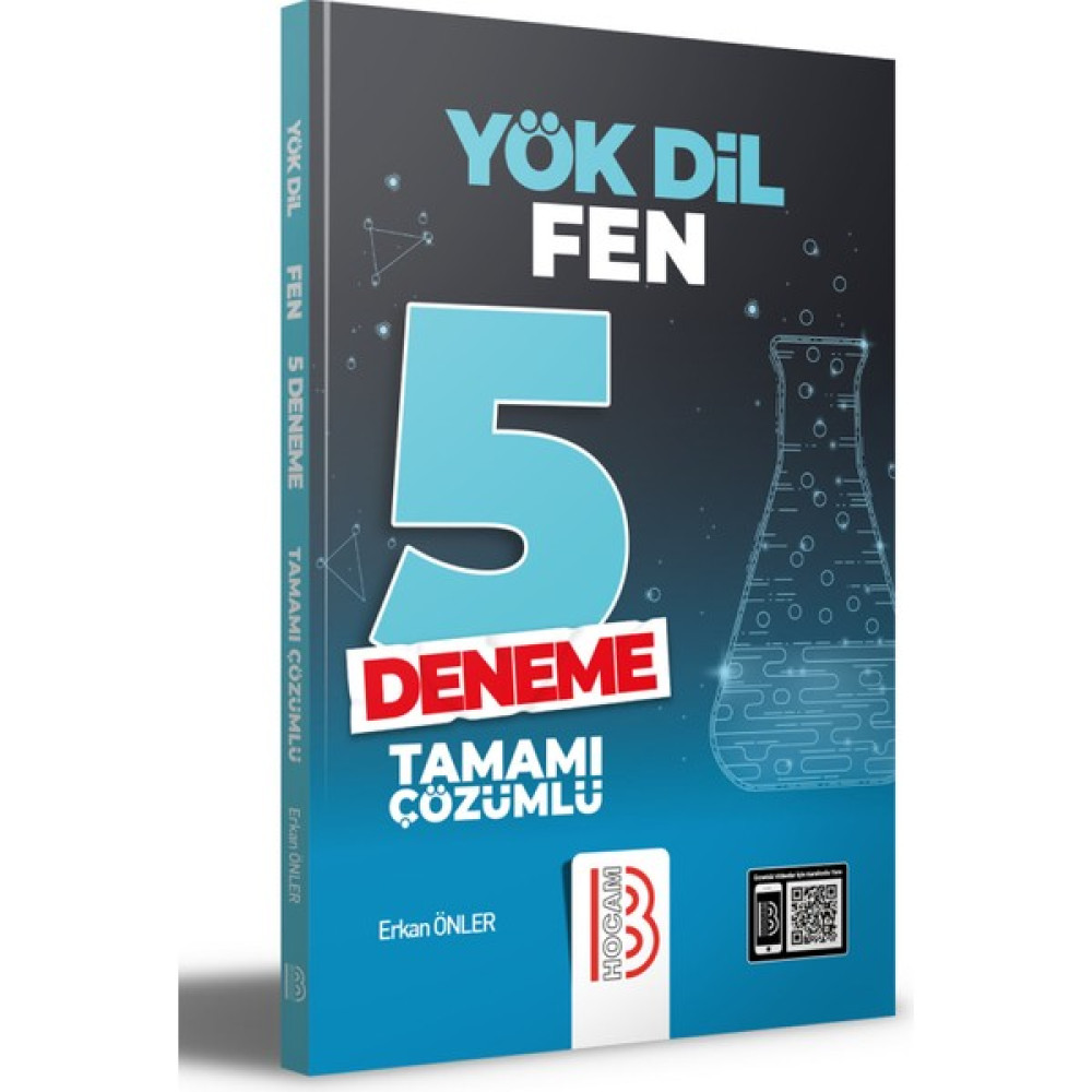 Benim Hocam Yayınları Yökdil Fen Tamamı Çözümlü 5 Deneme YDS Fiyatı