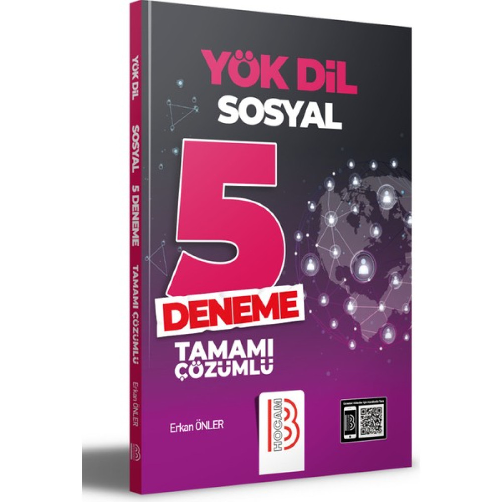 Benim Hocam Yayınları Yökdil Sosyal Tamamı Çözümlü 5 Deneme YDS Fiyatı