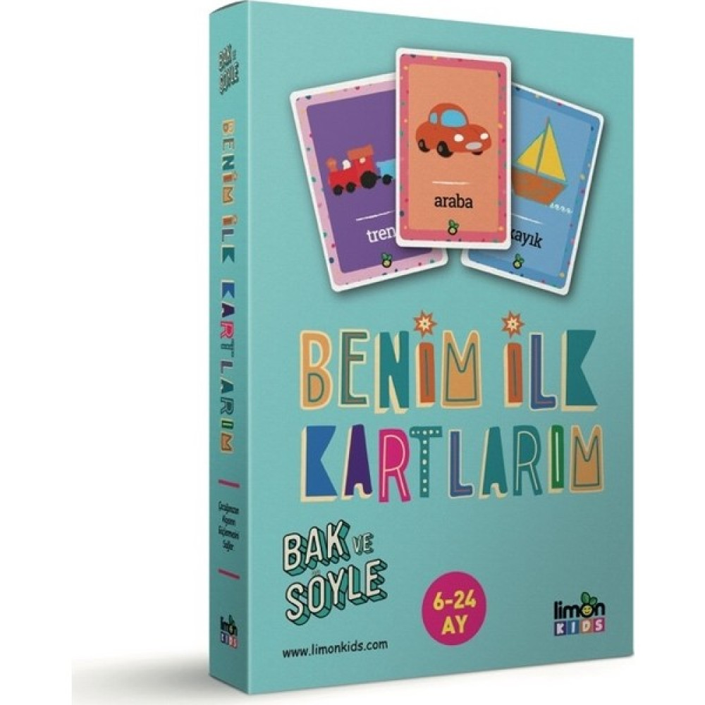 Benim İlk Kartlarım Okul Öncesi Eğitici & Öğretici Kitaplar Fiyatı