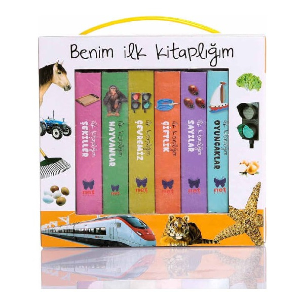 Benim İlk Kitaplığım 6 Kitap Set (Turuncu) Çocuk Öykü Fiyatı