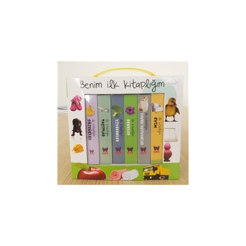 Benim İlk Kitaplığım 6 Kitap Set (Yeşil) Çocuk Öykü Fiyatı