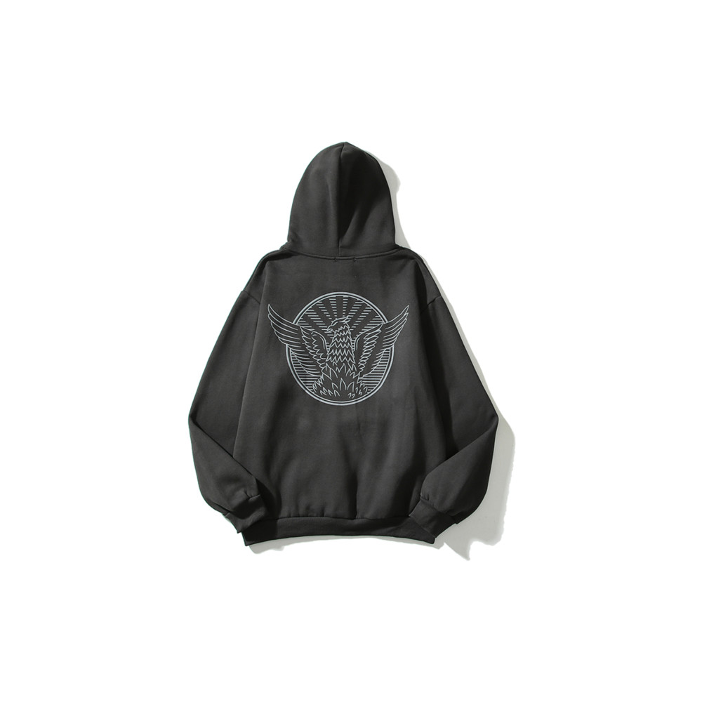 Benisengiydir Unisex Antrasit I Never Like You Kanye West Baskılı Oversize Kapüşonlu Sweatshirt S Beden Bayan Sweatshirt Fiyatı