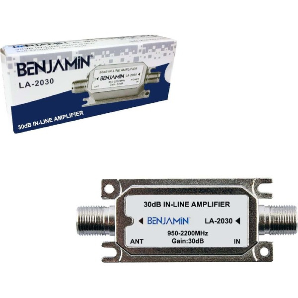 Benjamin Hat Kuvvetlendirici Sinyal Güçlendirici 30DB Benjamin LA-2030 180096 Uydu Alıcısı Aksesuarları Fiyatı