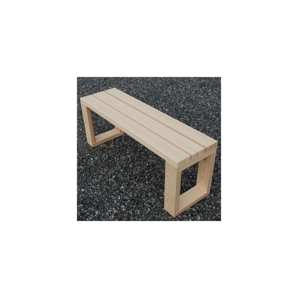 Benline Wood Masif Ahşap Bank Bench Natürel Çam - 100 x 40 x 30 - 001 Mutfak Dolabı / Mobilyası Fiyatı