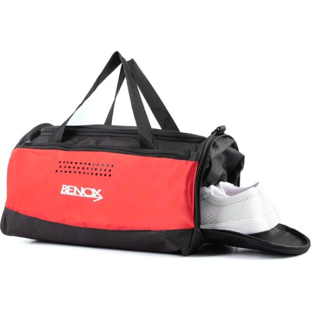 BENOX Kırmızı Ayakkabı Bölmeli Spor ve Seyehat Çantası Sırt Çantası (Outdoor) Fiyatı