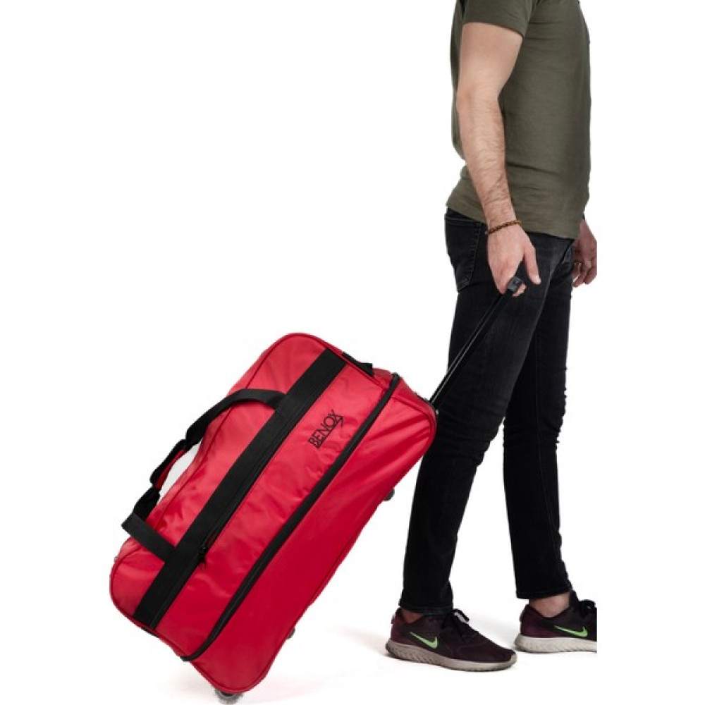 Benox Körüklü Kırmızı Genişleyebilir Seyehat Valizi Çanta (Outdoor) Fiyatı