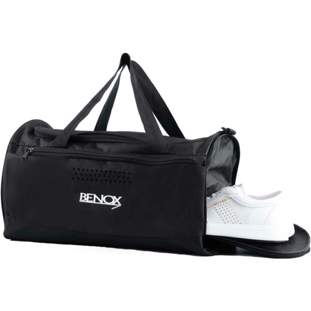 Benox Siyah Ayakkabı Bölmeli Spor ve Seyehat Çantası Sırt Çantası (Outdoor) Fiyatı