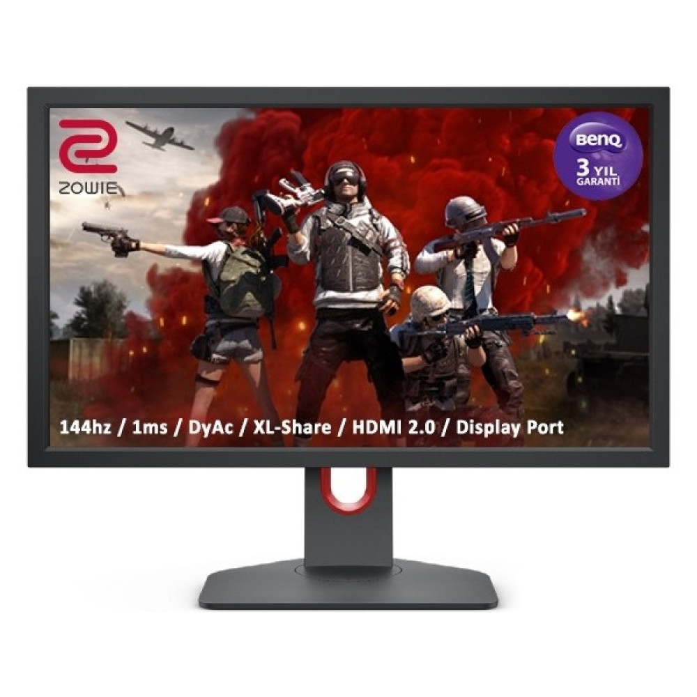 BenQ Zowie XL2411K 24" 144Hz 1ms (3xHDMI DP)Full HD TN Dyac Pivot Espor Oyun Monitörü Monitör Fiyatı