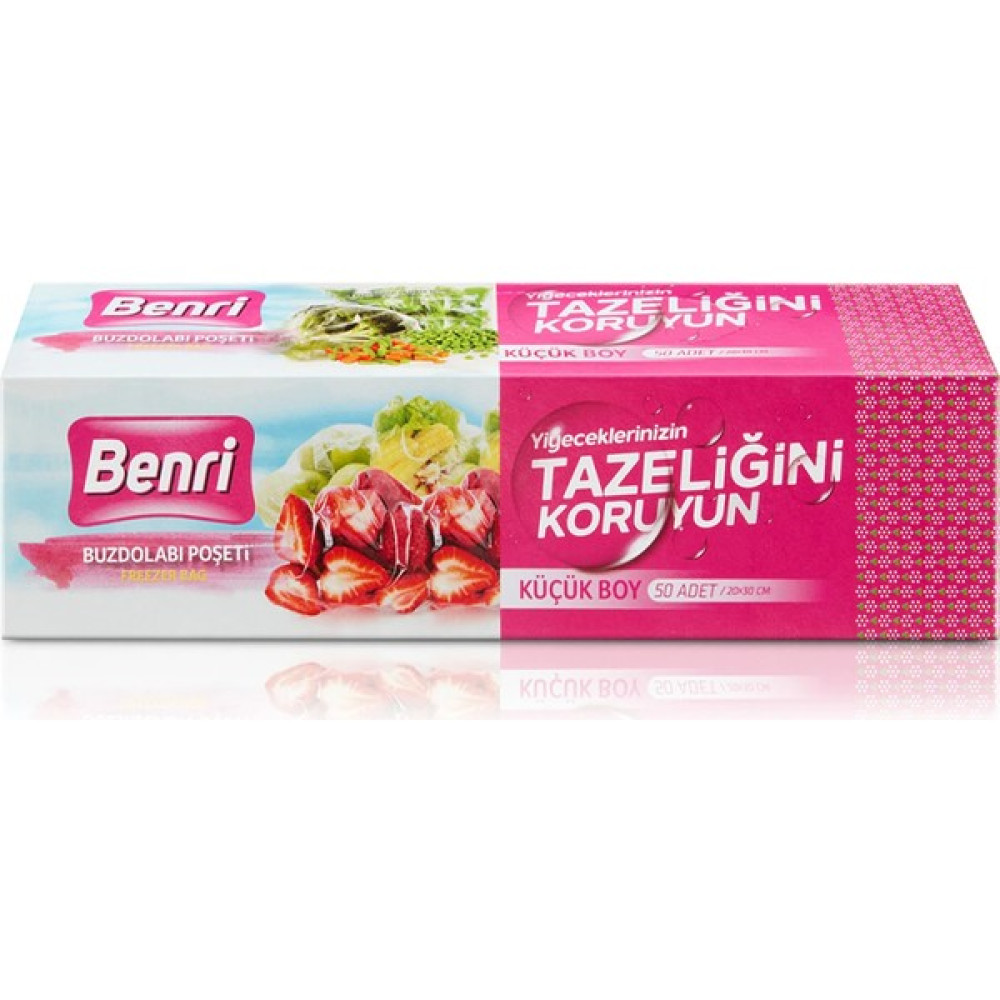 Benri Buzdolabı Poşeti Küçük Boy 50'li - Şeffaf Oto Boyaları Fiyatı