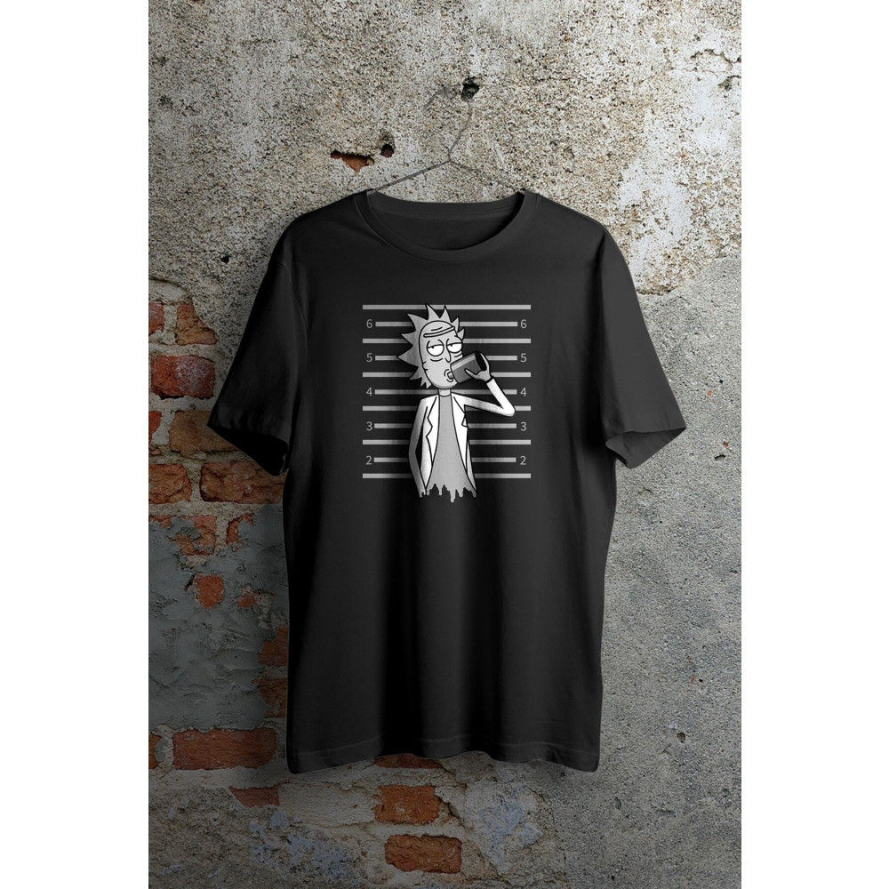 BENROMA Adam Baskılı Oversize Siyah T-shirt XL Beden Bayan T-shirt Fiyatı