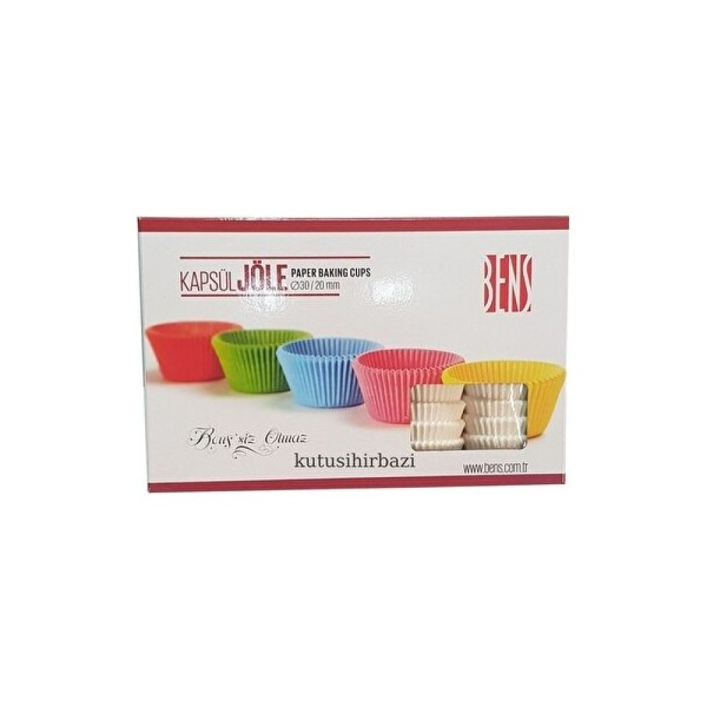 Bens 5 No Muffin Cupcake Renkli Kağıt Kapsül 50*40 500 Adet - 1 Adet Kek Kalıpları Fiyatı