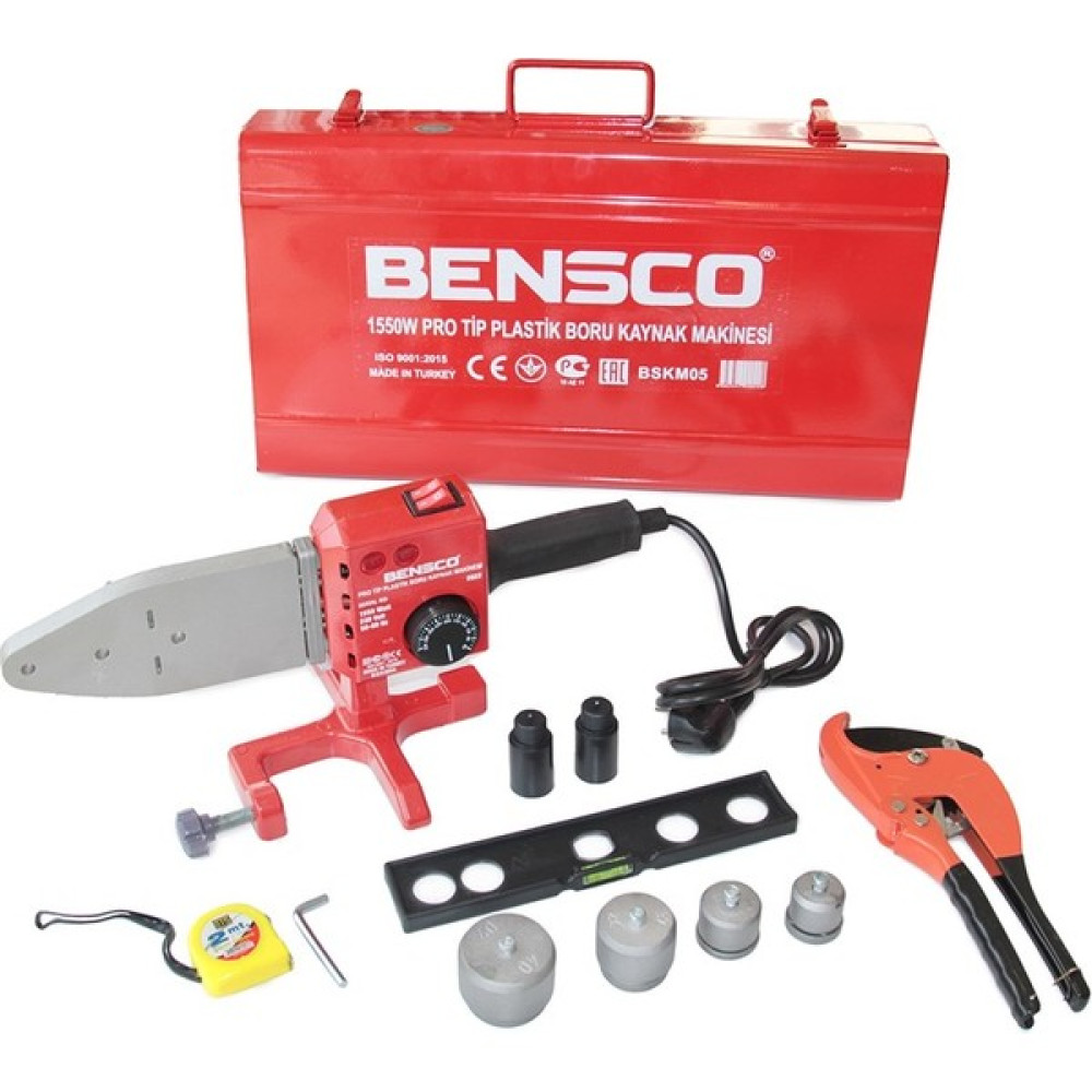 Bensco BSKM05 1550WATT Pro Tip Plastik Boru Kaynak Makinesi Kaynak Makineleri Fiyatı