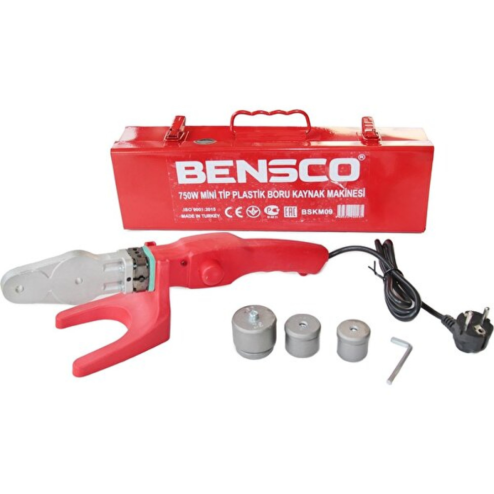 Bensco BSKM09 750W Mini Tip Plastik Boru Kaynak Makinesi Kaynak Makineleri Fiyatı
