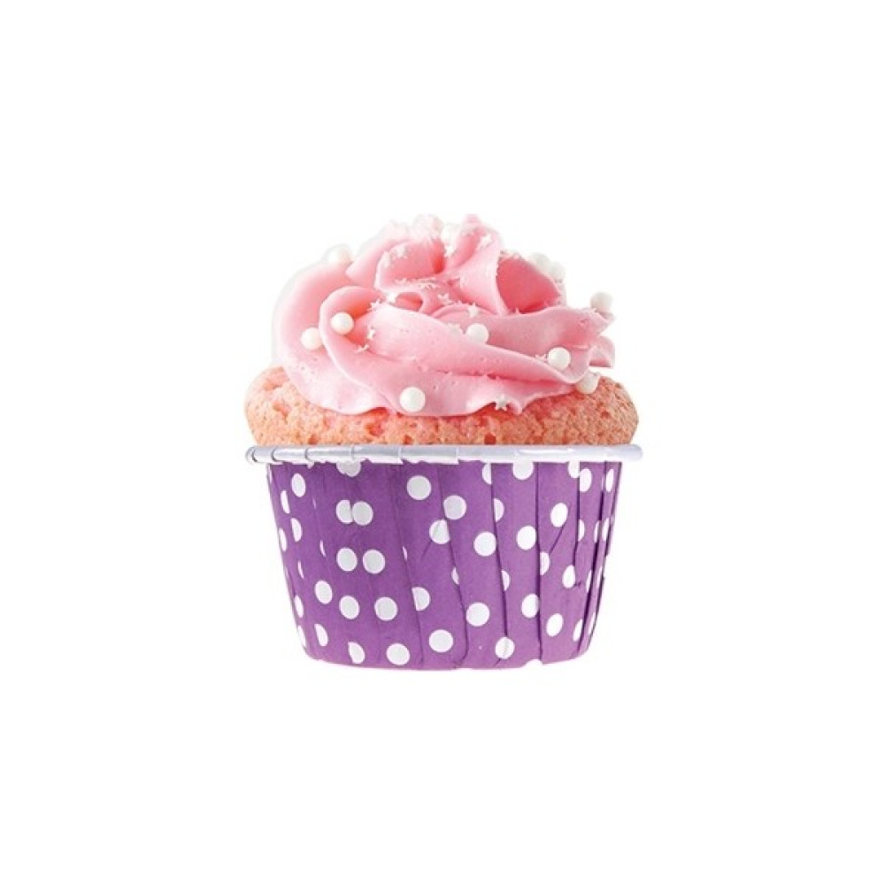 Bensüs Mor Puanlı Muffin Kek Kapsülü 50'li Kek Kalıpları Fiyatı