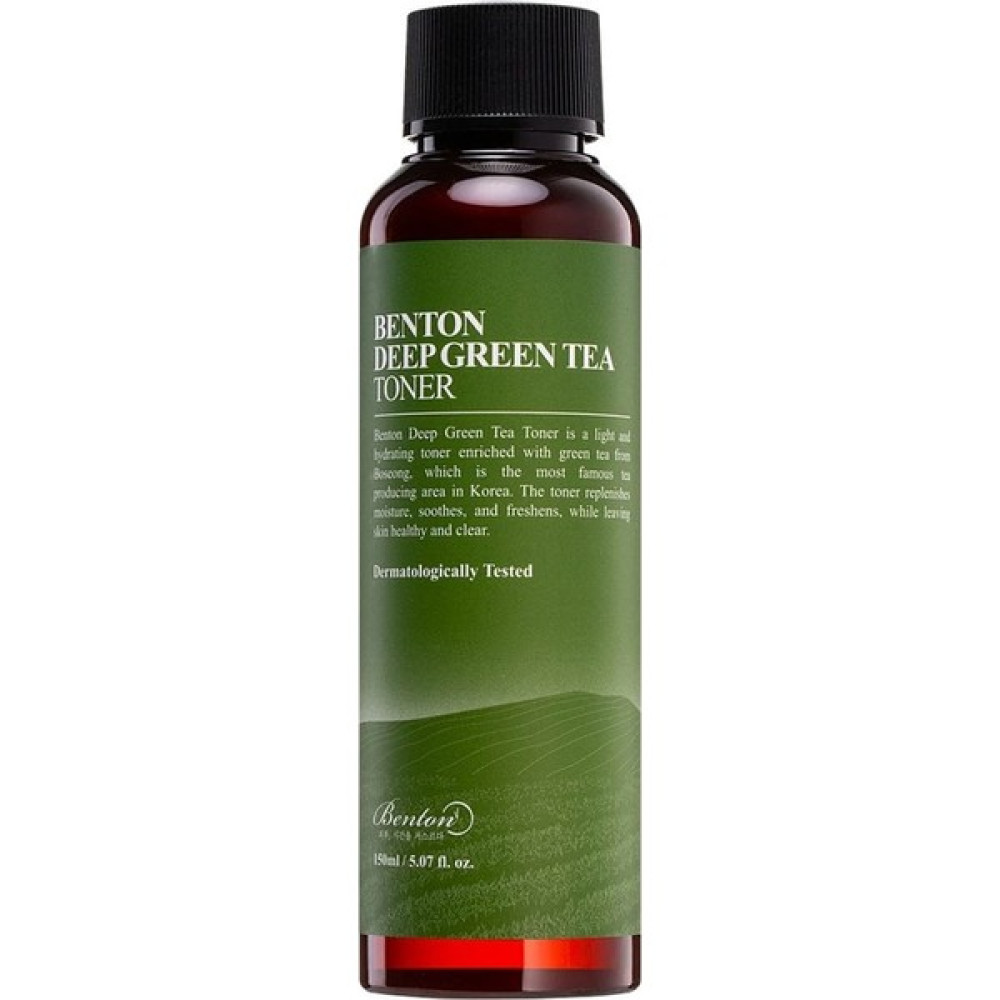 Benton Deep Green Tea Toner - Yeşil Çay Tonik Cilt Temizleme ve Peeling Fiyatı