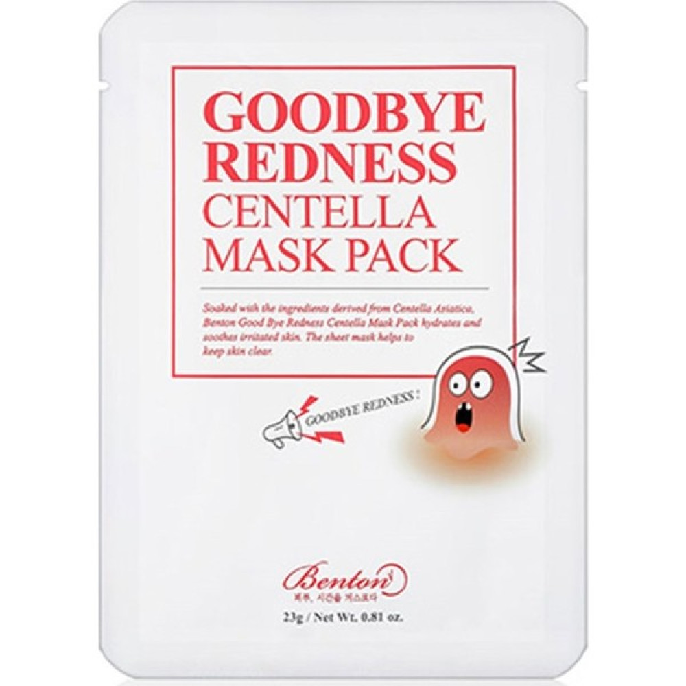 Benton Goodbye Redness Centella Mask Pack - Yatıştırıcı Kâğıt Maske Maskeler Fiyatı