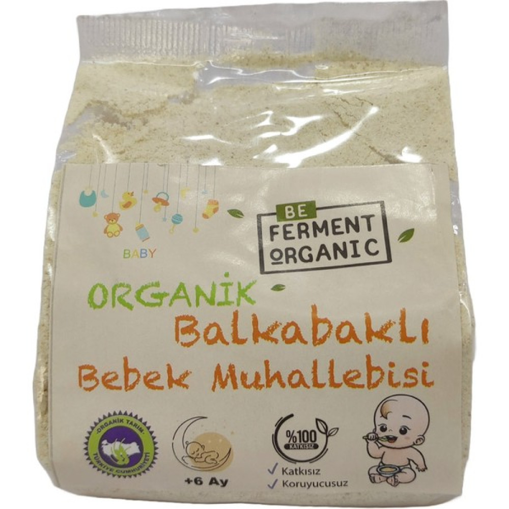 Beorganic Beferment organik Balkabaklı Bebek Muhallebisi - Hediyesiz Bebek Beslenme Gereçleri Fiyatı