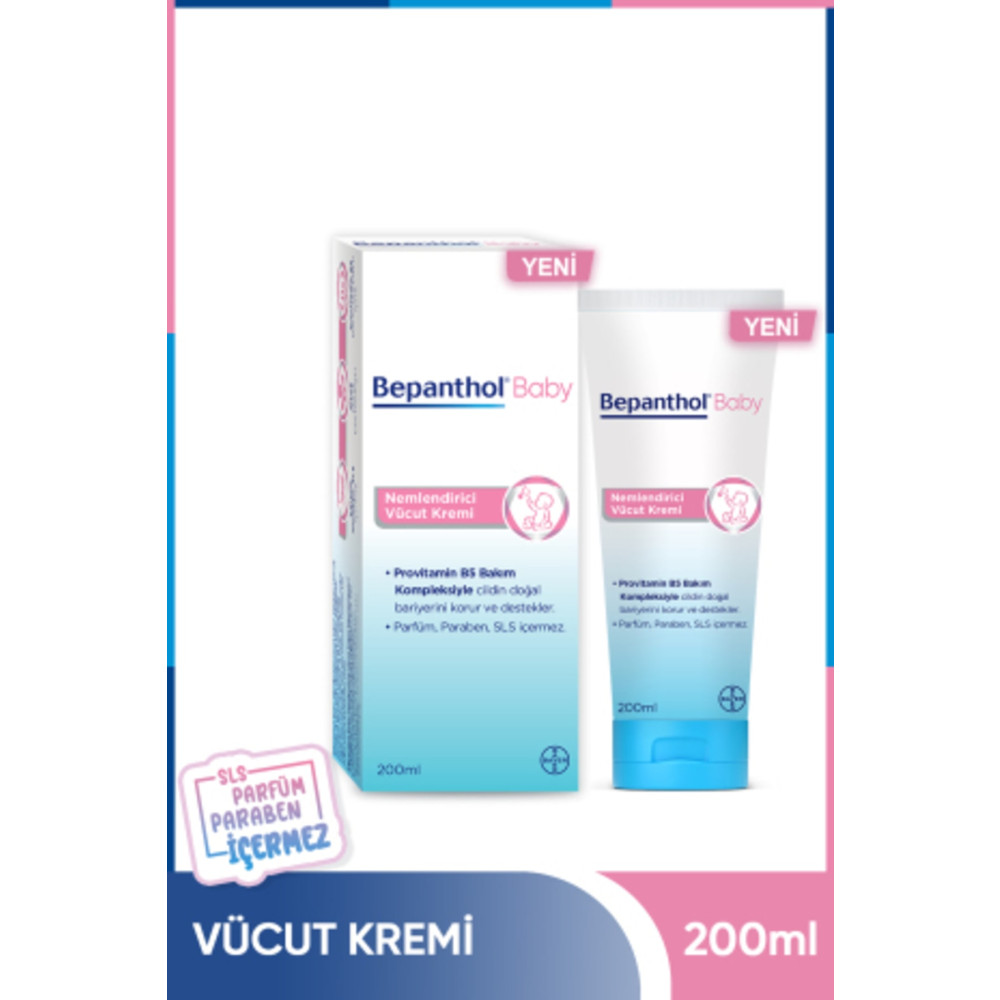 Bepanthol Baby Nemlendirici Vücut Kremi 200 Ml Bebek Vücut Kremi Fiyatı
