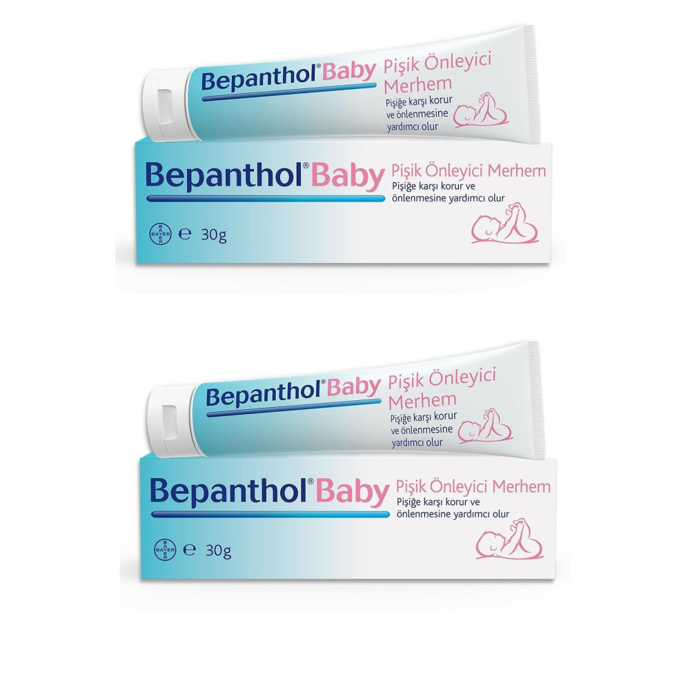 Bepanthol Baby Pişik Önleyici Merhem 30 Gr 2li Paket Bebek Vücut Kremi Fiyatı