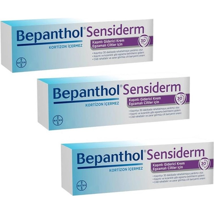 Bepanthol Bepanthol-Sensiderm Krem 50 Gr-3 Adet Diğer Fiyatı