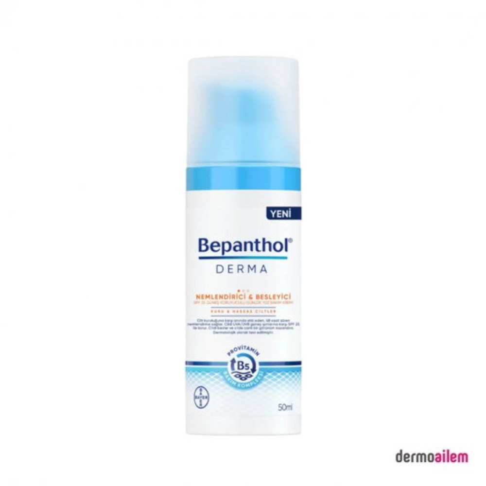 Bepanthol Derma Nemlendirici Ve Besleyici Spf 25 Faktor 50 Ml Yuz Bakim Kremi Nemlendiriciler Fiyatı
