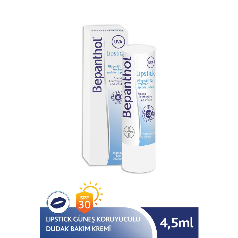 Bepanthol Lipstick Güneş Koruyucu Dudak Bakım Krem l SPF 30 Güneş Koruyuculu Dudak Bakımı Dudak Bakımı / Koruyucu Fiyatı