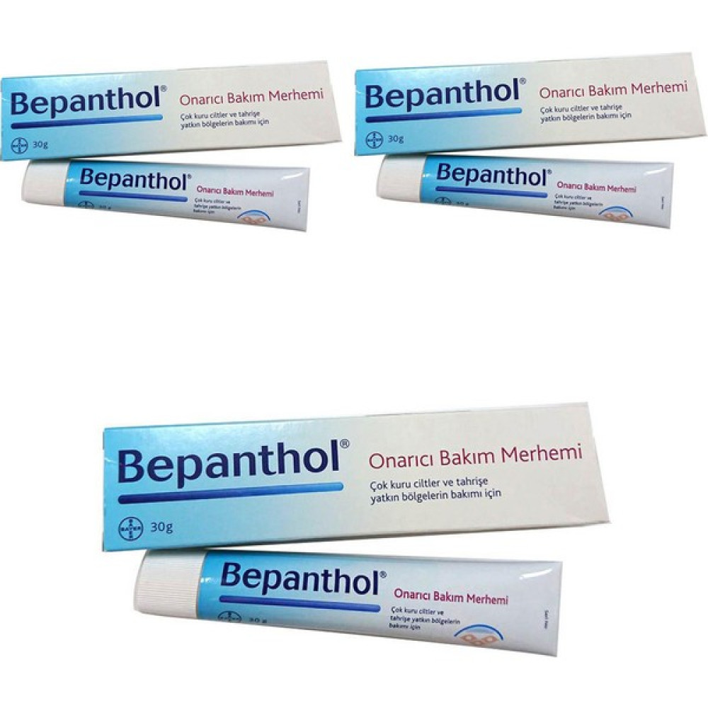 Bepanthol Onarıcı Bakım Merhemi 30 gr x 3 Adet Oto Boyaları Fiyatı