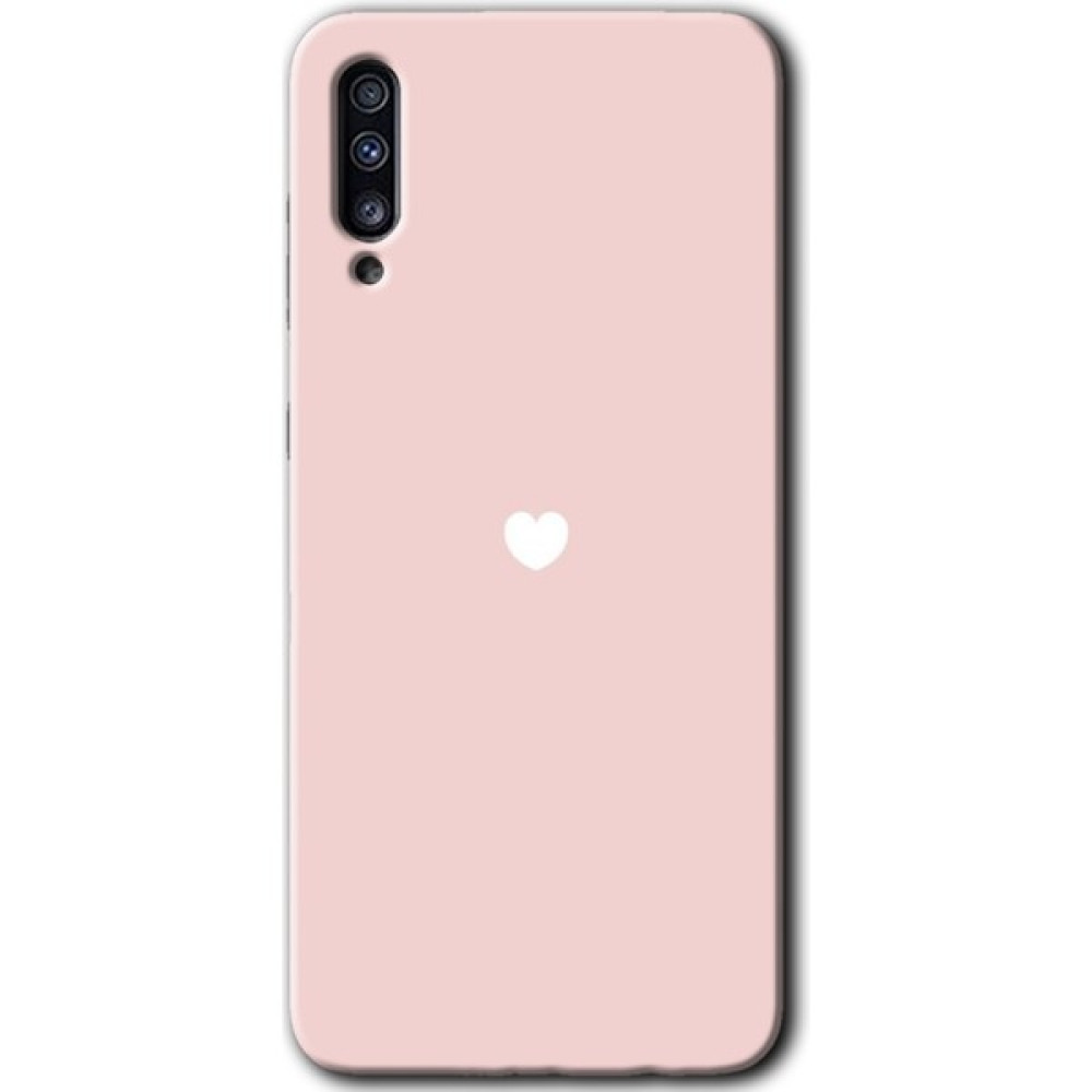 Bera Aksesuar Samsung Galaxy A30S Kılıf Hd Desen Baskılı Arka Kapak - Sade Kalp Cep Telefonu Kılıfı Fiyatı