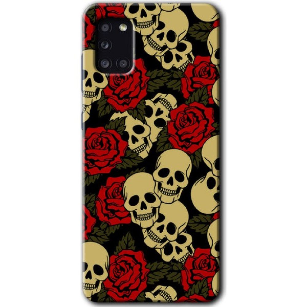 Bera Aksesuar Samsung Galaxy A31 Kılıf Hd Desen Baskılı Arka Kapak - Kurukafa Aşk Cep Telefonu Kılıfı Fiyatı